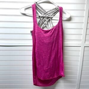 Lululemon Two-fer Tank and Attached Strappy Sports Bra